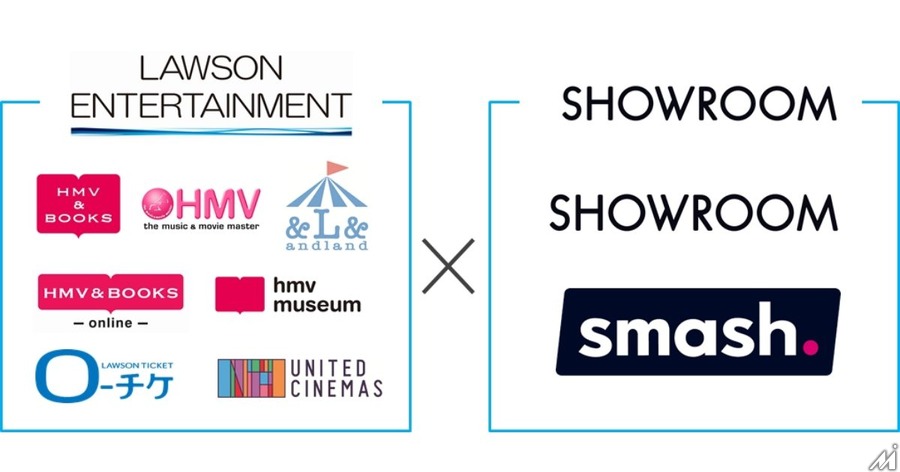 ローソンエンタテインメント、SHOWROOMと資本業務提携・・・コマース、イベント開催など幅広く連携