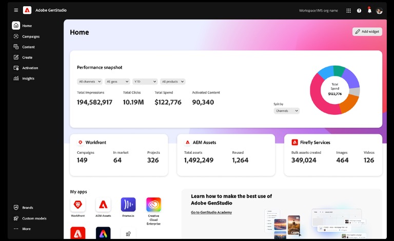 アドビ、GenStudioを大幅アップデート・・・AI活用でコンテンツ制作を効率化 画像