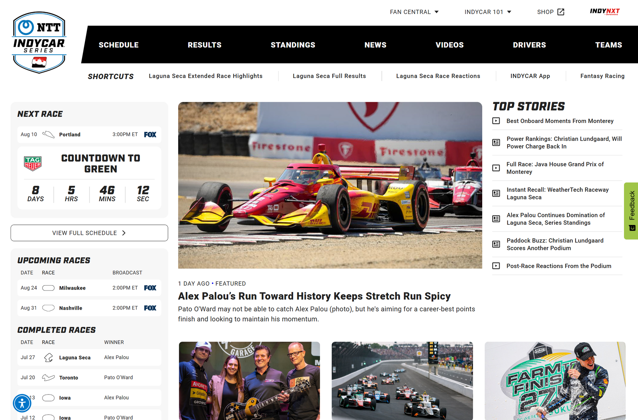 Fox Corporation、「INDYCAR」運営のペンスキー・エンターテインメントに3分の1出資 画像