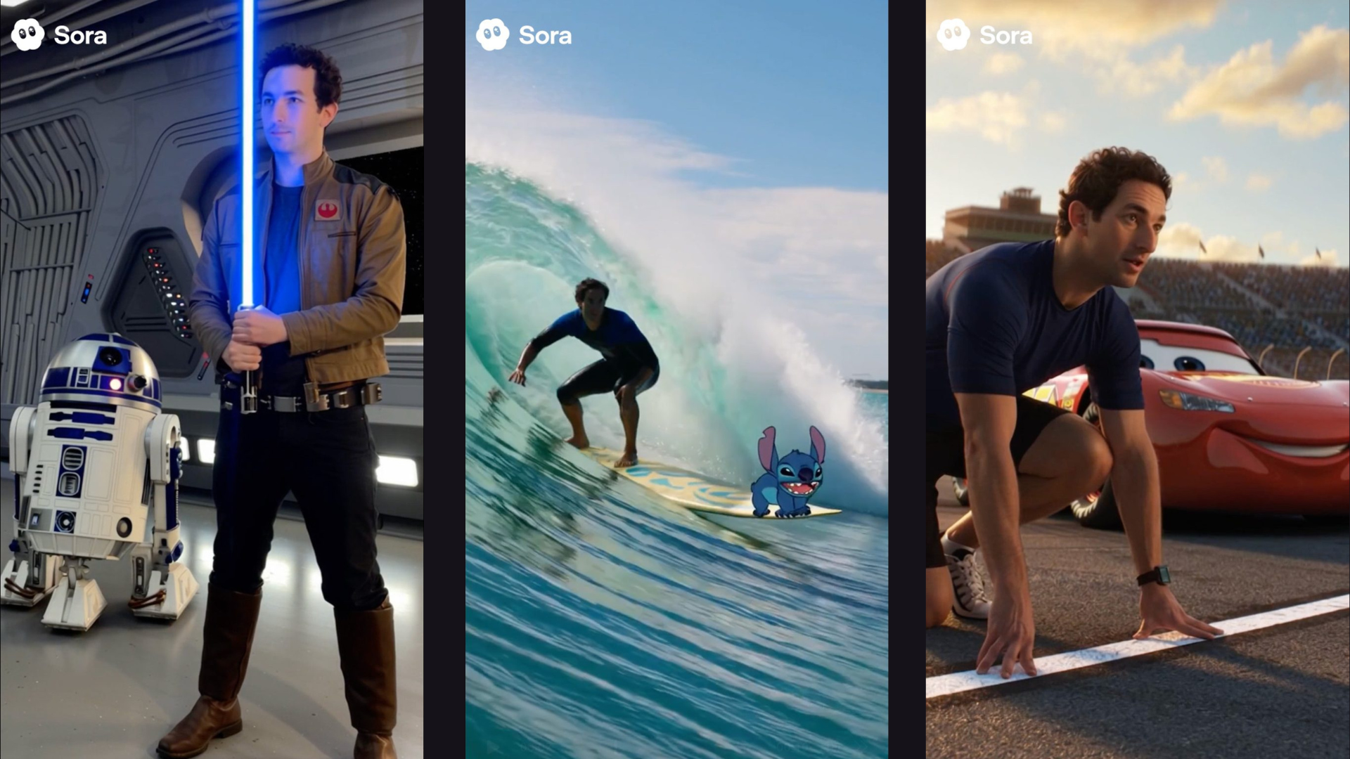 ディズニー、OpenAIに10億ドルを投資・・・動画生成「Sora」にディズニーキャラクターが登場 画像