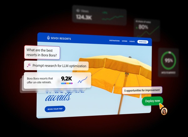 アドビ、AI検索時代のブランド可視化を支援する統合ソリューション「Adobe Brand Visibility」を発表 画像