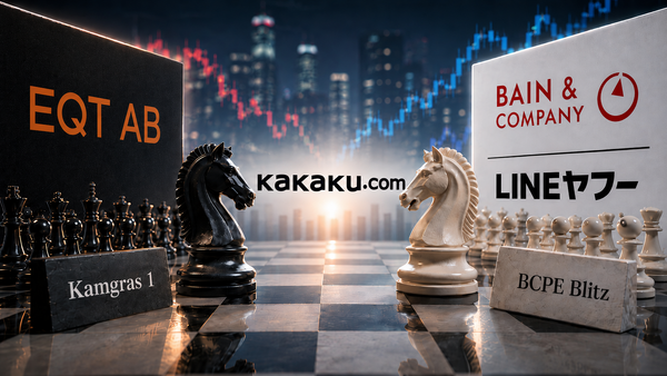 カカクコムの非公開化を巡る買収合戦が激化、ベインキャピタル・LINEヤフー連合が公開買付価格を3,520円に引き上げ 画像