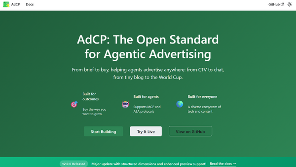 AIエージェントが広告運用できるように、広告業界が「Ad Context Protocol」を発表 画像