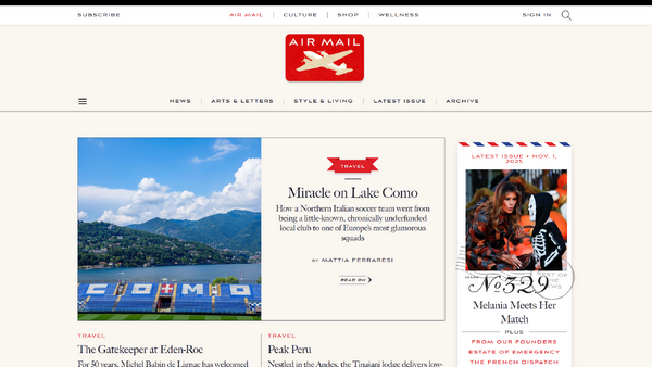 Puck、Graydon Carter氏のデジタルメディア「Air Mail」を買収　サブスク系メディアの統合進む 画像