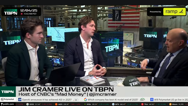 急成長のビジネス動画ポッドキャスト「TBPN」がニューヨーク証券取引所と提携 画像