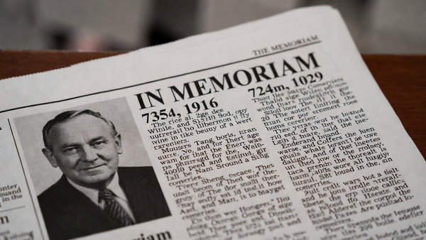 訃報記事はビジネスか? 米地方紙では収益貢献は僅か 画像