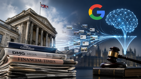 英パブリッシャー各社、GoogleのAI「ファインチューニング」へのコンテンツ利用制限を英CMAに要請——年間100万ポンド超の損失を訴える声も 画像