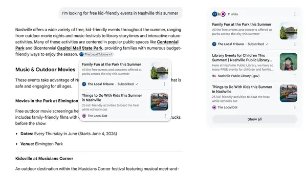 GoogleがAI検索のリンク表示を刷新、購読メディア強調はパブリッシャー救済策となるか 画像