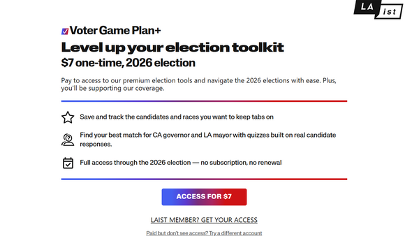 LAist、7ドルの選挙ツール「Voter Game Plan+」で公共メディアの読者収益モデルを実験 画像