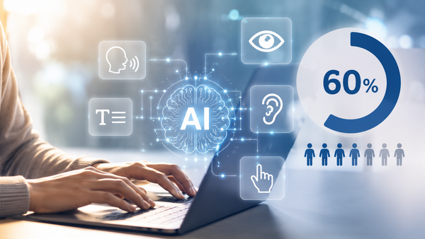 AIがアクセシビリティを前進させる可能性、調査で6割が「基準理解が向上」と回答 画像