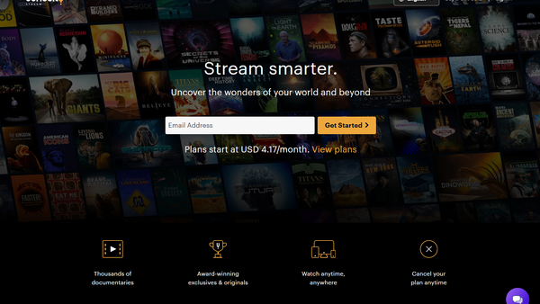 科学や歴史をテーマにした作品を制作するCuriosityStream、AI学習データライセンス収益が48%増 画像