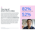 消費されるメディアの82%が動画に・・・メタの調査レポート