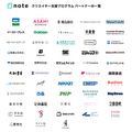 noteクリエイター支援プログラムに朝日新聞出版、日経BP、BuzzFeed Japanなど10パートナーが参画