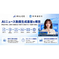 MILIZE、Difyで時事通信社のAIニュース動画生成基盤を構築