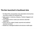 インド初のサブスク型ビジネスメディア「The Ken」が東南アジア進出、その立ち上げを振り返る