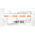 ウィルゲート、SEOツール「TACT SEO」に共起語分析機能を新たに追加・・・検索ニーズ調査が最短1分で実施可能に