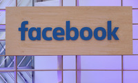 <p>BERLIN, GERMANY – FEBRUARY 24:  The Facebook logo is displayed at the Facebook Innovation Hub on February 24, 2016 in Berlin, Germany. The Facebook Innovation Hub is a temporary exhibition space where the company is showcasing some of its newest technologies and projects.  (Photo by Sean Gallup/Getty Images)</p>