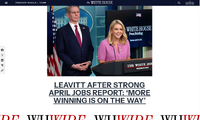 トランプ政権、独自ニュースサイト「White House Wire」開設