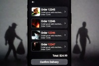 フードデリバリーアプリの闇(Grokで生成)