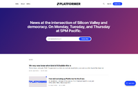 テックニュースレター「Platformer」がAI時代に対応し刷新、スクープ重視し・集約型コンテンツ廃止へ