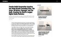 Vox Mediaの終わりを告げるプレスリリース