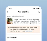 LinkedIn、「AIスロップらしい」報告ボタンの利用が100万回超え　閲覧数は4割減少
