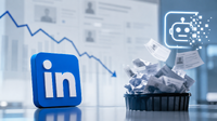 LinkedIn、「AIスロップらしい」報告ボタンの利用が100万回超え　閲覧数は4割減少