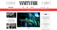 コンデナストの「Vanity Fair」、トランプ大統領からの非難を広告で活用