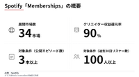 Spotify、ポッドキャスト向け有料メンバーシップを34市場で開始　収益の90%をクリエイターに還元