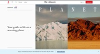 The Atlanticが気候変動をテーマにしたニュースレター「Planet」をローンチ