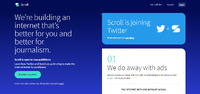 Twitterのサブスクはニュースレターと広告なしの記事閲覧か、「Scroll」の買収を発表