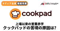 【メディア企業徹底考察 #45】クックパッドが上場以来初の営業赤字、いよいよ大規模なリストラが必要か？