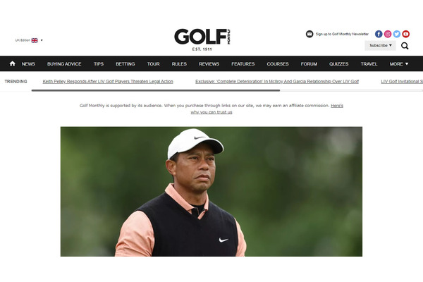 「Golf Monthly」が独自のアフェリエイトプラットフォームで、小売店パートナーの売上を219%に拡大 画像