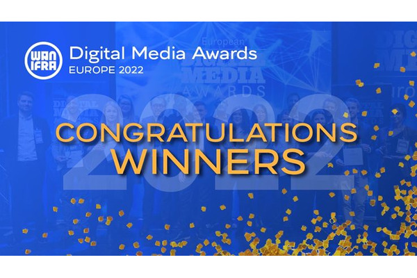 「2022欧州デジタルメディア賞」欧州のメデイア業界団体WAN-INFRAが発表 画像