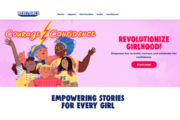 女の子をエンパワーメントするメディア企業、「Rebel Girls」に女性主導VCファンドMindshift Capitalが投資 画像