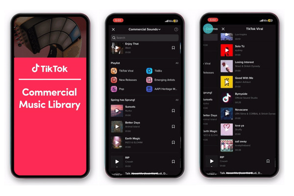 TikTok、アプリ内のインディーズミュージックとブランドをマッチング支援