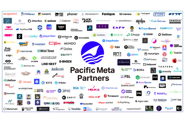 Pacific Meta、国内外のWeb3プロジェクトを結び付ける「Pacific Meta Partners」 画像