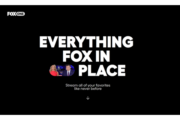 FOXがデジタルストリーミング「FOX One」を発表、ニュースやスポーツなどブランドを統合 画像