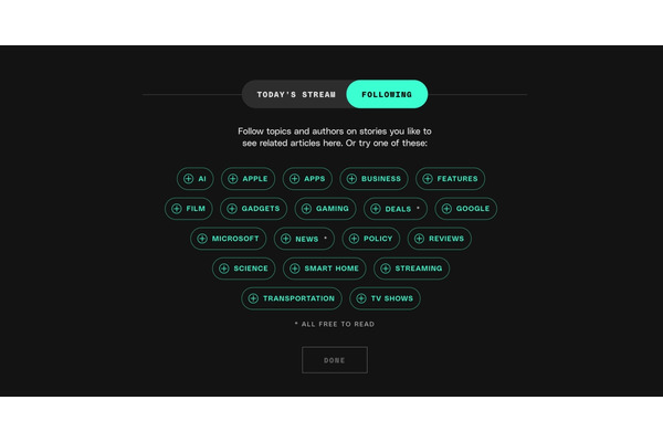 テック系メディア「The Verge」、読者がタイムラインをカスタマイズできる「フォロー」機能導入