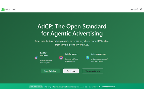 AIエージェントが広告運用できるように、広告業界が「Ad Context Protocol」を発表