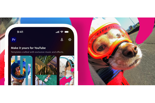 YouTube ショート制作に特化した新機能がAdobe Premiere モバイル版に登場