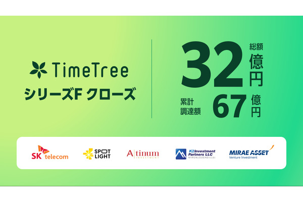 カレンダーアプリTimeTree、韓国SKTとの提携で16億円規模の資金調達 画像