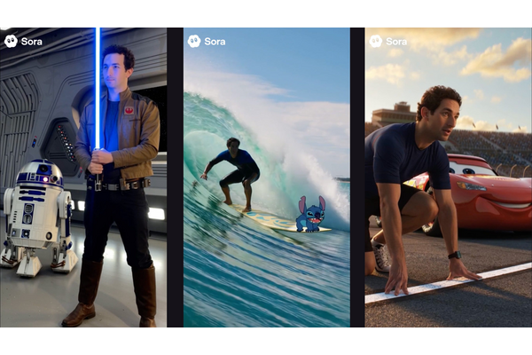 ディズニー、OpenAIに10億ドルを投資・・・動画生成「Sora」にディズニーキャラクターが登場 画像