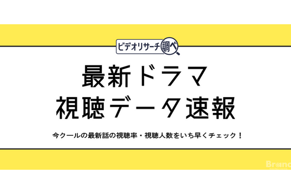 ビデオリサーチ、ドラマ視聴データの特設サイトを開設・・・視聴率と全国の視聴人数を日次公開 画像