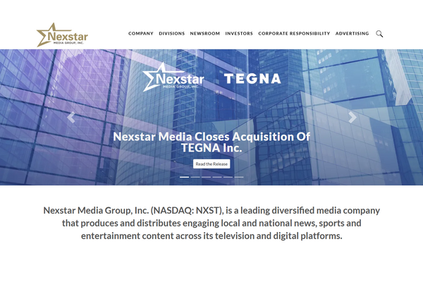 全米で250以上のテレビ局を保有する企業が誕生、NexstarがTegnaを買収