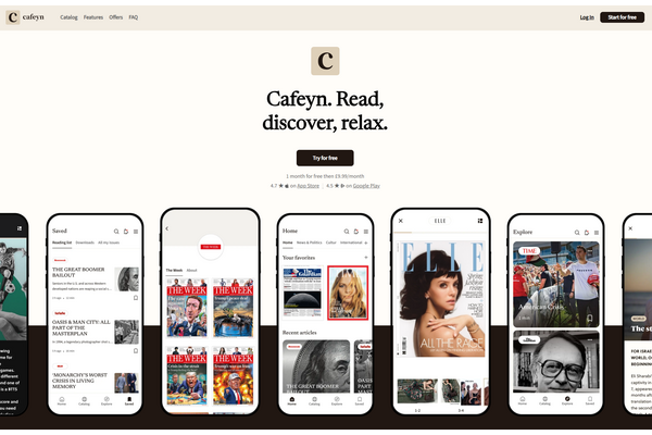 仏Cafeynが雑誌サブスクReadlyの買収完了、売上1億ユーロ・250万ユーザーの欧州最大出版コンテンツバイヤーに