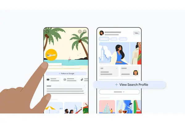 グーグル、メディア向け「Search profiles」を米国で開始——Discoverフォロー導線を提供、TikTok30万・YouTube10万フォロワーが条件 画像