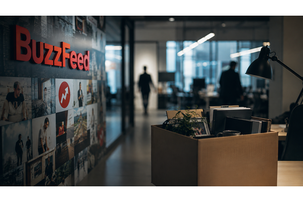 BuzzFeedが従業員・専属契約者の約35%を削減、年間最大3200万ドルのコスト削減を見込む