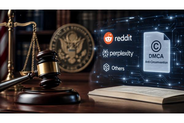米連邦判事、RedditによるPerplexity AIなどを相手にした訴訟の棄却申し立てを大部分で退ける——DMCA迂回禁止条項の適用が争点に