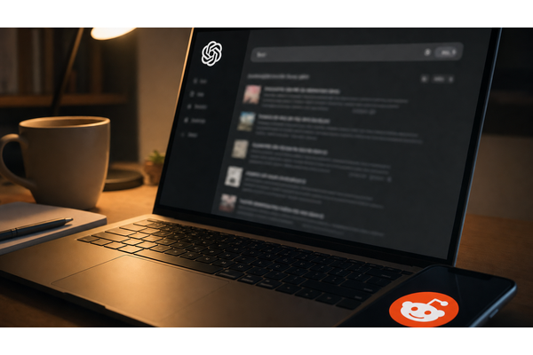 ChatGPTのReddit引用が急落　GEO時代もプラットフォーム依存は禁物 画像